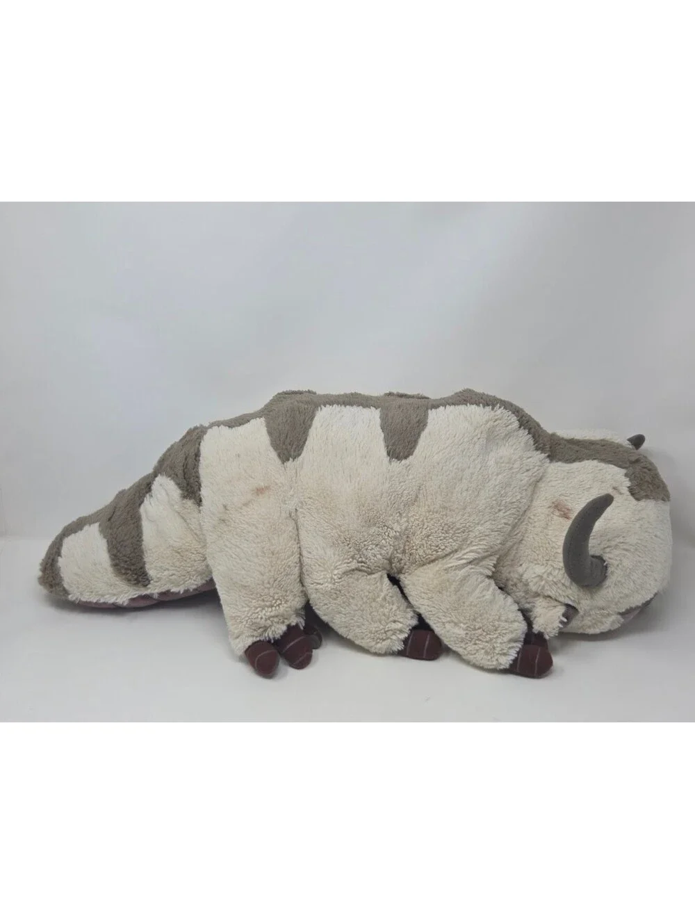 Large Appa Flying Bison Plush Stuffed Animal Cream Brown Six Legged Toy